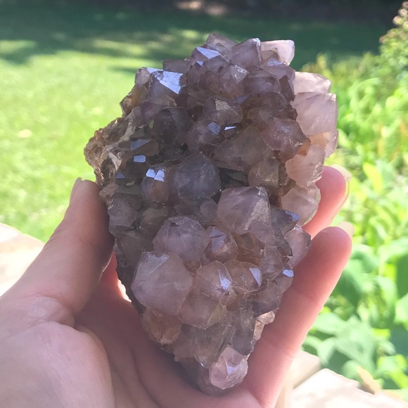 Smoky Ametrine Spirit Quartz Crystal Specimen - Picture 15 of 16